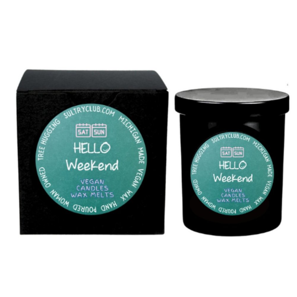 Hello Weekend! Luxury Candle